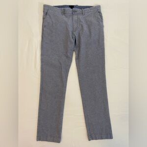 Men’s Gray J Crew 484 Slim pants 35x32
